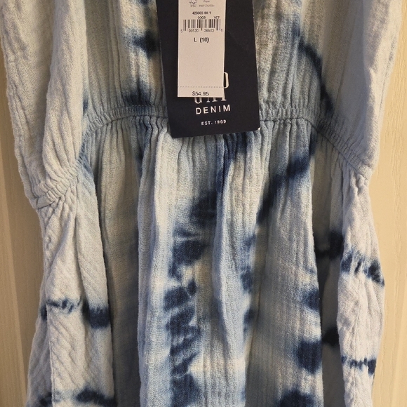 GAP Blue Tie-Dye Dress - Picture 11 of 16